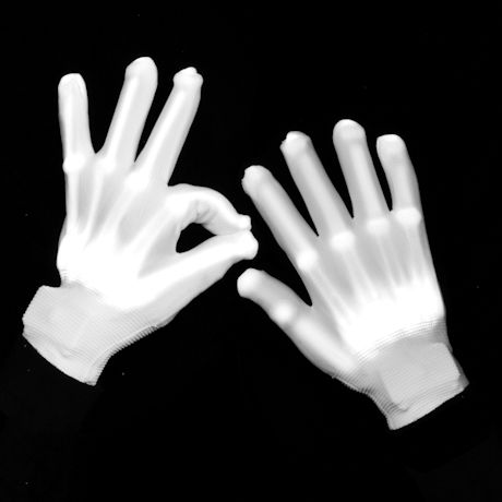 LED Lighted Skeleton Gloves