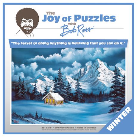 Bob Ross Seasons Puzzles