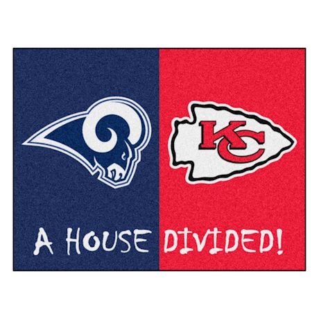 NFL House Divided Mat