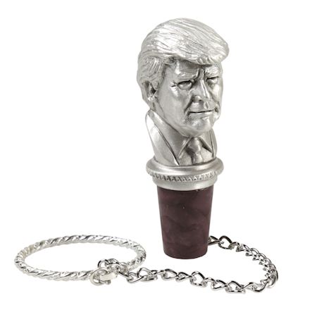 Pewter Presidential Wine Stoppers