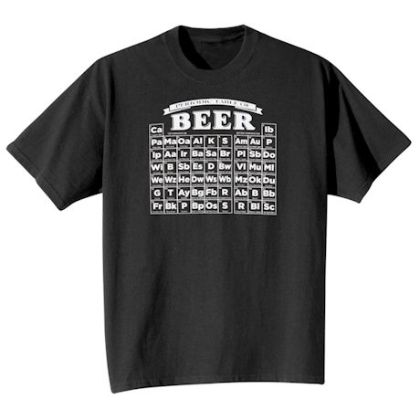 Beer Periodic Table T-shirt