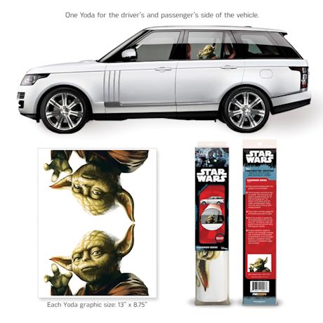 Star Wars Ride-Along Characters Car Window Clings