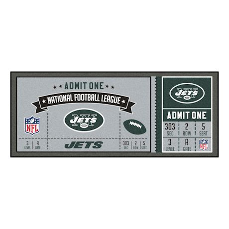 NFL Ticket Runner Rug-New York Jets