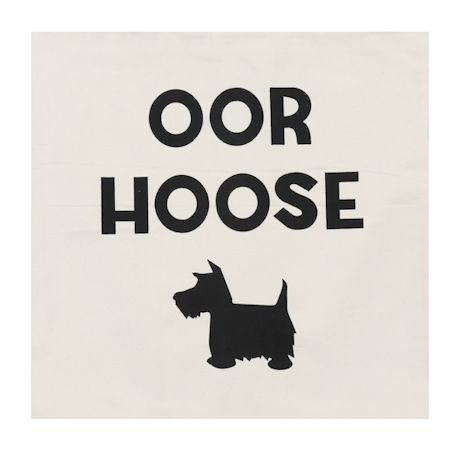 Oor Hoose Scottish Terrier Cusion & Pillow Cover - 18 Inches Square