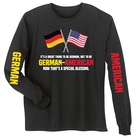 German - American Special Blessings Shirts
