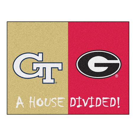 NCAA House Divided Mat