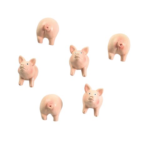 Pig And Hedgehog Magnet Sets