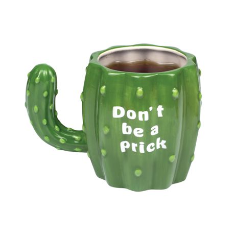 Don't Be A Prick Cactus Mug