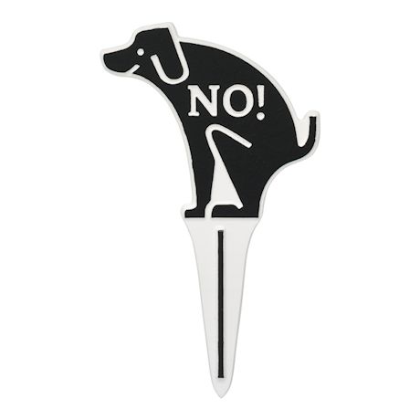 No Poop Dog Sign