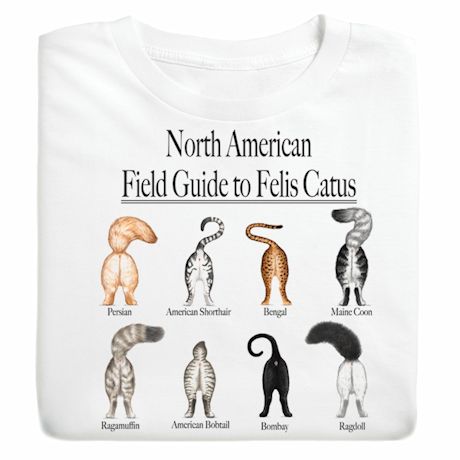 American Field Guide to Cats Shirt