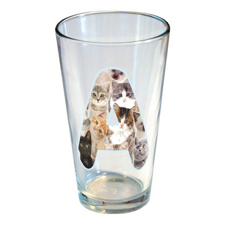 Personalized Kitty Pint Glass