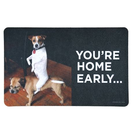 You're Home Early Doormat