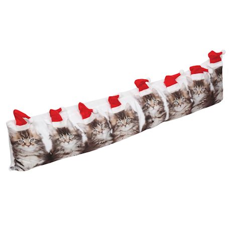 Santa Cat Draft Stopper/Pillow