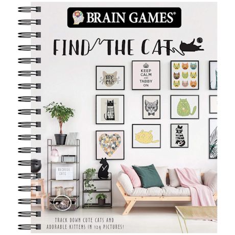 Find The Cat -  Brain Games - Picture Book