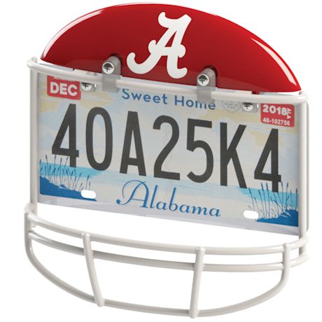 NCAA Helmet License Plate Frame