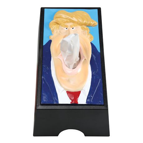 Trump Tissue Box Holder