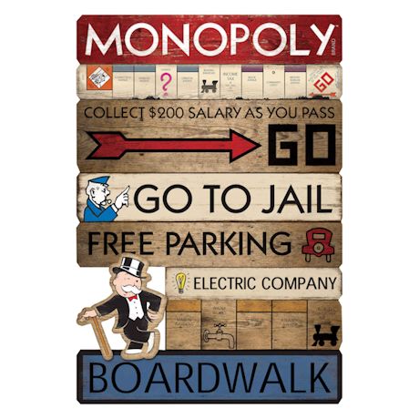 Monopoly Directions Sign