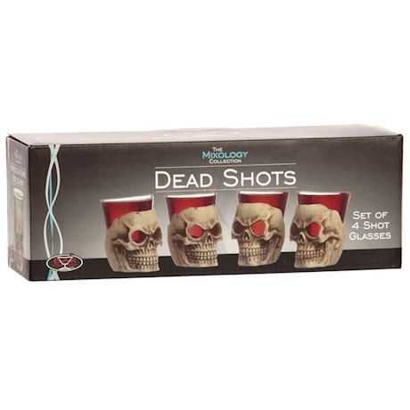 Deadshot Skull Shot Glasses