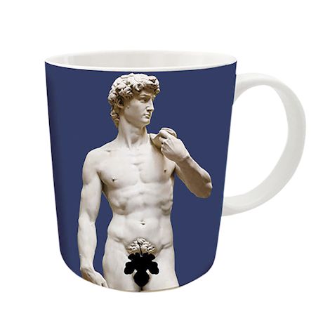 Statue of David Heat Change Mug
