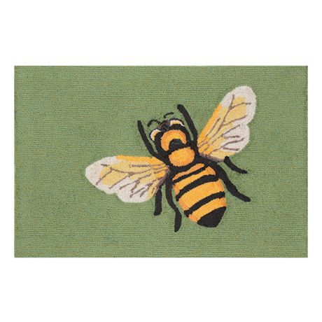 Bee Green Indoor/Outdoor Rug