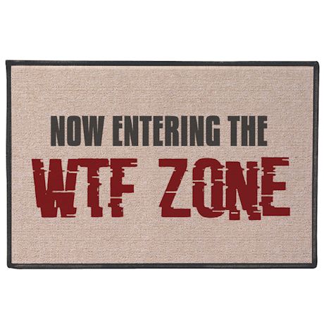 WTF Zone Doormat