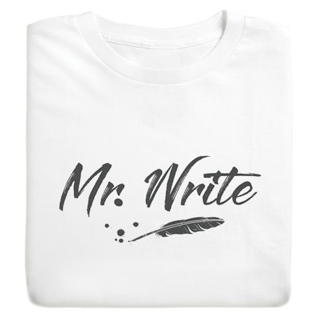 Mr. Write Shirts