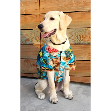 Matching Dog & Owner Hawaiian Shirts
