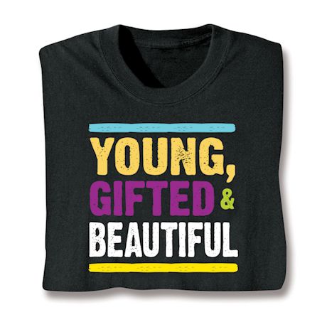 Personalized Young, Gifted Shirts