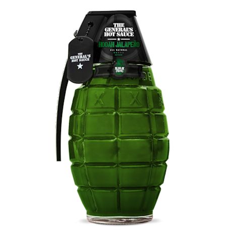The General's X-Large Hot Sauces 25 Oz. Grenade