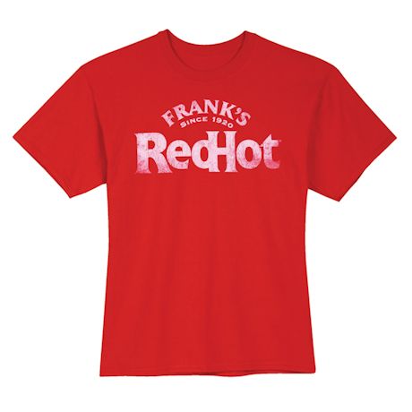 Frank's Red Hot Sauce Shirts