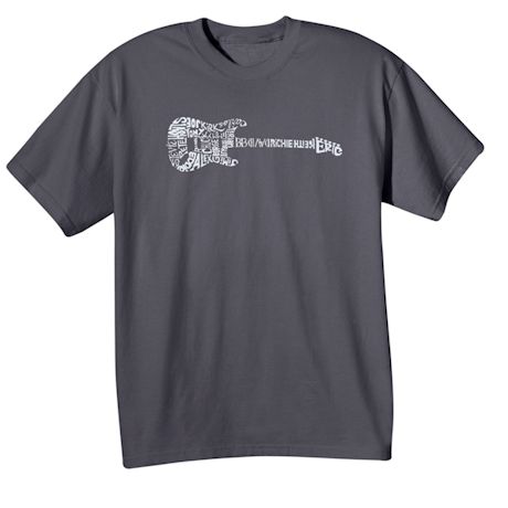Famous Drummer And Guitar Tees