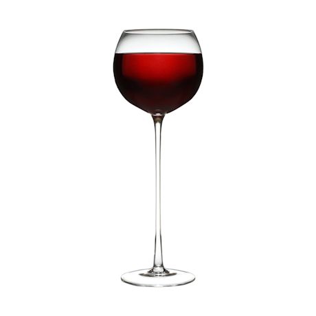 Looong- Stemmed Wine Glass