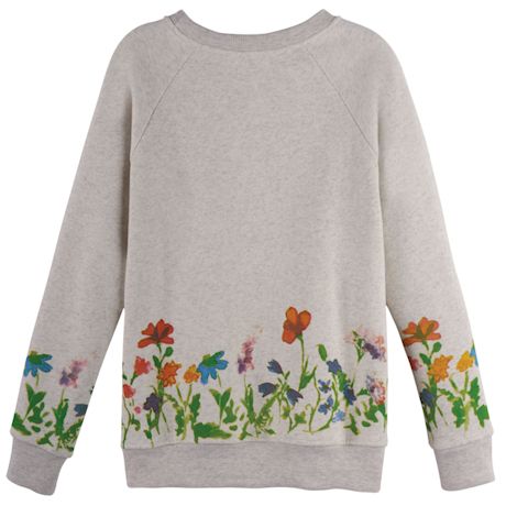 Watercolor Flowers Sweatshirt