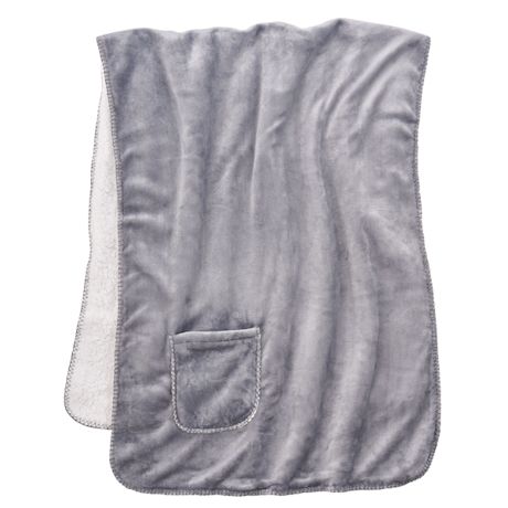 Product image for Gray Wearable Throw