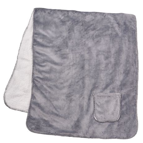 Product image for Gray Wearable Throw