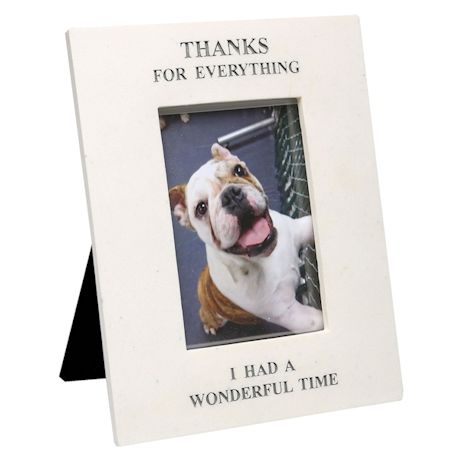 'Thanks For Everything” Pet Memorial Frame