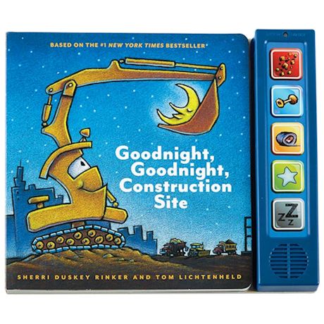 Goodnight, Goodnight Construction Site Board Book with Sounds