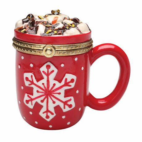 Product image for Porcelain Surprise Ornament - Cocoa Mug