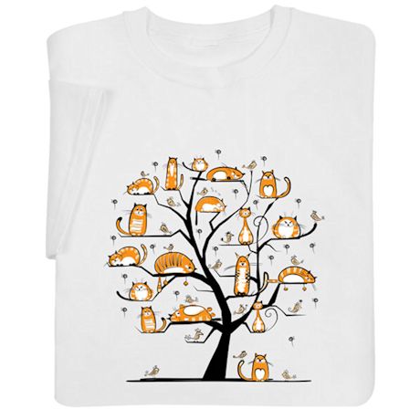 Cats Family Tree Shirts