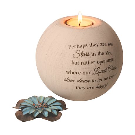 Stars In The Sky Memorial Tea Light Candle Holder