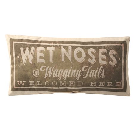 Wet Noses Accent Pillow