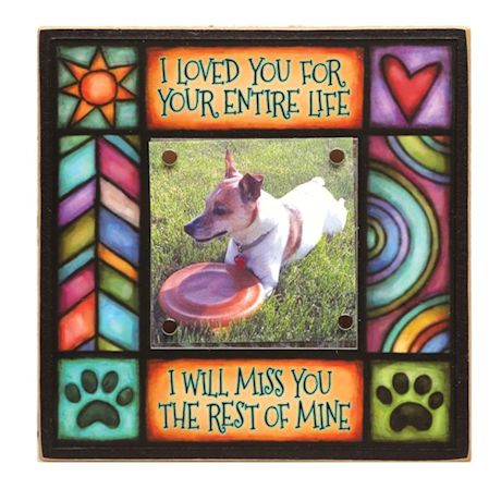 Loved You Pet Memorial Frame