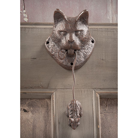 Cat And Mouse Door Knocker