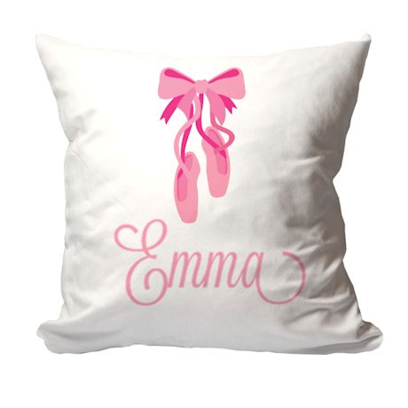 Personalized Ballerina Pillow