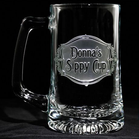 Personalized "Sippy Cup" Beer Mug