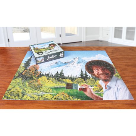 Wellspring Premium Bob Ross 500 Piece Jigsaw Puzzle