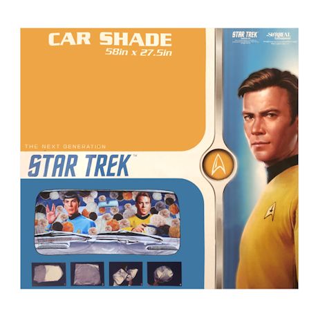 Photorealistic Star Trek Sun Shades - Kirk & Spock