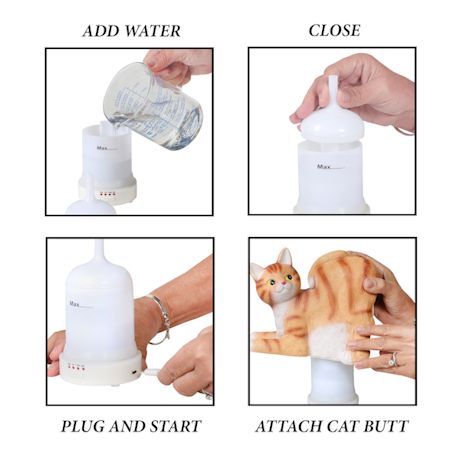 Cat Butt Essential Oil Diffuser