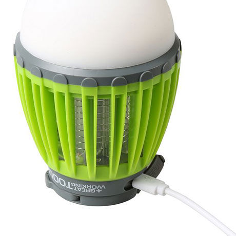 GREAT WORKING TOOLS Portable Bug Zapper Mosquito Killer Lamp Camping Bug Zapper Outdoor Indoor Insect Killer LED Light B