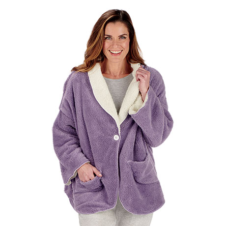 Women's Lounge Jacket with Pockets